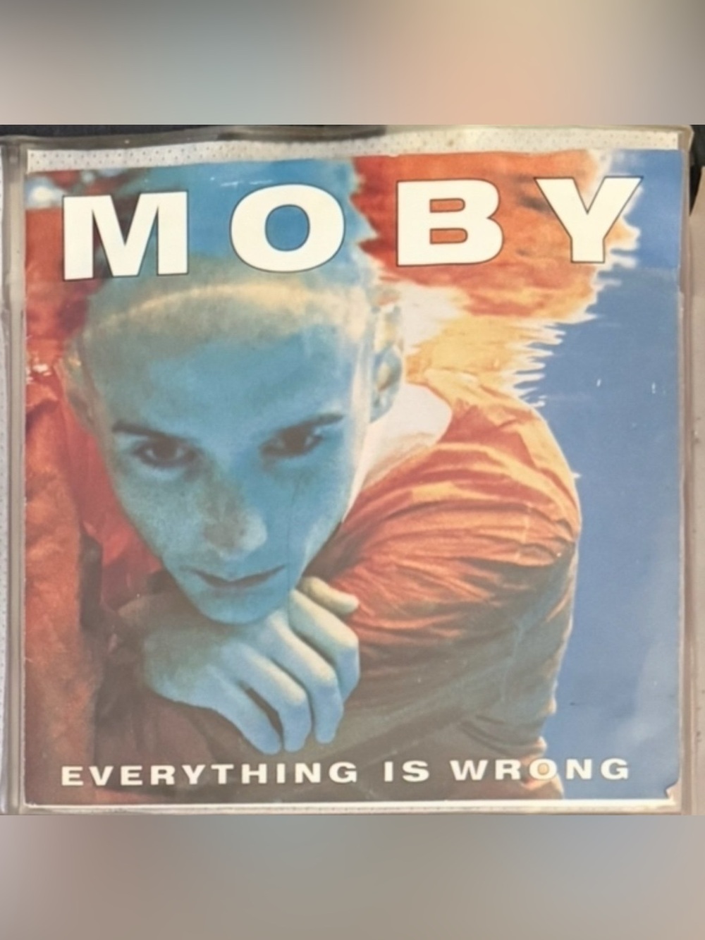 Moby - Everything Is Wrong  CD and Booklet only